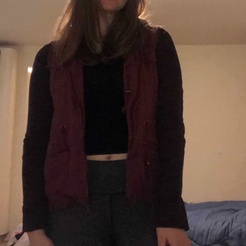 Marroon jacket